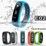 Digital Watch E02 Fitness Bracelet Call Reminder Tracker Wristwatch