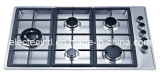 Gas Hob with 5 Burners and Stainless Steel Panel (GH-S9145C)