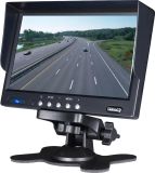 7 Inch Universal Car Rear View TFT Monitor 2 Ways Video & 2 Audio Inputs