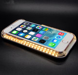 Cheap New Product Mobile Phone Accessory LED Flash Light Selfie Cell Phone Case for iPhone 6 LED Flash Case