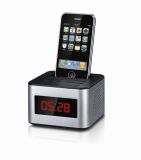 Docking Station for Apple's iPhone with FM Radio, Alarm Clock and Aux Functions