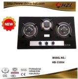 High Quality Tempered Glass 3 Burner Gas Stove
