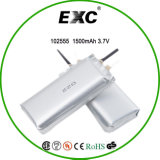 102555 China Ultra Thin Lithium Polymer Battery 3.7V 1400mAh for Laptop