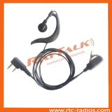 Wired Two Way Communication System Earpiece/Ear Hook Earphone with Microphone