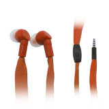 New Design Flat Wire Earphone for Mobile Phones