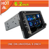 Hot 6.2inch One DIN Universal Car DVD GPS Navigation Multimedia Player