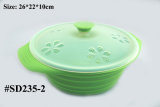 Silicone Rice, Grain Cooker, Microwave Cooker and Oven Steaming (SD235-2)