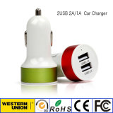 2A/1A Mini USB Car Charger for Mobile Phone