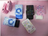 Flower Pattern Clip-on Mini MP3 Player Media Player with TF Card Port (N07140514)