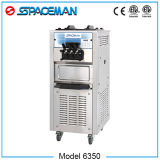 Commercial Soft Ice Cream Maker with Double Pan, Cream Making Machine