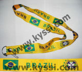 Embroidery Lanyard Keychain Pass Holder