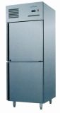2-Door Stainless Steel Refrigerator with Ce
