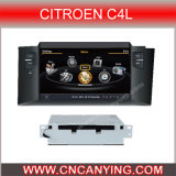 Special Car DVD Player for Citroen C4l with GPS, Bluetooth. with A8 Chipset Dual Core 1080P V-20 Disc WiFi 3G Internet (CY-C241)