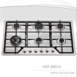 2014 Fashion 6 Burners Buil-in Stainless Steel Infrared Gas Stove /China Gas Stove/Gas Stove Brands
