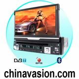 GPS Car DVD with DVB-T and Bluetooth (1-DIN)