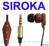 Table Covers Stereo Polished Waterproof Wooden Earphone