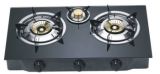 High Quality Built-in Table Glass Gas Stove 3 Burner
