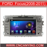 Car DVD Player for Pure Android 4.4 Car DVD Player with A9 CPU Capacitive Touch Screen GPS Bluetooth for Ford Focus (AD-7608)