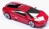 Newest Mini Portable Lamborghini Plug-in Card Car Subwoofer Speaker Support SD TF U-Disk FM Radio (TLS-058)