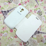 Flip Leather Case Battery Back Door Cover for Samsung Galaxy S Duos S7562 (ch-ipd-011)