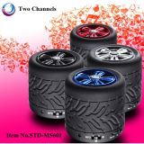 Hands Free Call Bluetooth Speaker Unique Music Tyre Shape New Speaker 2014 TF Card