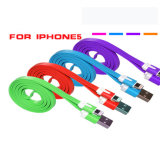 Cell Phone Accessory Mobile Phone Flat USB Cable for iPhone 6