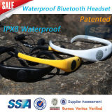 Waterproof Ipx8 Bluetooth Headset for Swimming White Black Yellow Color Optional