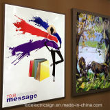 LED Frame with Photo Frame for Wall Mounted LED Light Box Advertising Display