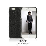 Voocase Black Genuine Hard Leather Phone Cover for iPhone 6/6 Plus