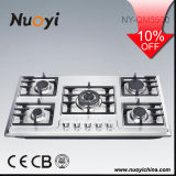 Fantastic LPG Stainless Steel Gas Cooktop, Five Burner, SKD/CKD Are Available
