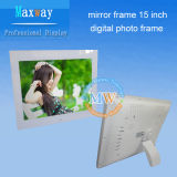 15 Inch Battery Operated Digital Photo Frame with Video Loop for Advertising (MW-1501DPF)