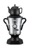 3.2L Stainless Steel Samovar (with thermometer and porcelain/glass teapot) [T20A]