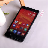 High Quality Superhard H9 Crystal Clear Anti Broken 0.4mm Tempered Glass Screen Protector for Redmi 2