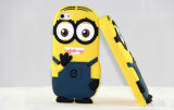 Little Cute Character Cartoon Design Silicone Phone Cover for iPhone 5