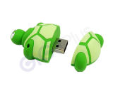 Rubber USB Flash Drive (RB-TURTLEG)