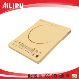 2016 Super Slim Golden Color Sensor Touch 2 LED Display Ultra Thin Made in China Induction Stove/ Induction Cooktop