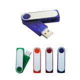 Plastic Swivel OEM Gift USB Memory Flash Pen Drive