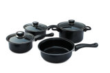 Home Basics Cooking 7 Piece Carbon Steel Cookware Set