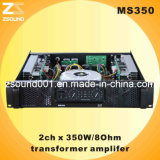2 Channel 350W Professional Transformer Audio Amplifiers (ZSOUND MS350)