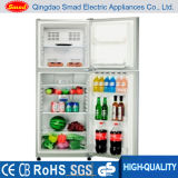190L No-Frost Refrigerator Freezer Free-Standing White Fridge Double Door Refrigerator