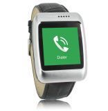 New Products Factory Price Leather Strap Android Smart Watch