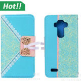 Luxury Beautiful Cell Phone Case Wallet Flip Leather Cover for LG G4