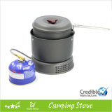 Alcohol and Gas Camping Stove with Windproof