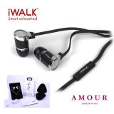 Iwalk Earphone with Remote Mic for Any Devices