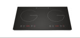 New Touch Control Double Induction Cooker with A Grade Black Crystal Glass