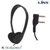 Double Plug Cheap Airlines Headphones