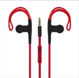 2016 Most Fashionable in Ear Ear Hook Earphone Headphone with Mic and Flat Cable