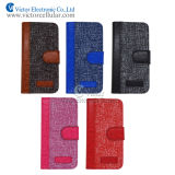 OEM Accpectable Wallet Business Style Flip Stand Cover Case for iPhone 6g for All Smart Phone