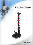 Vacuum Cup Flexible Tripod for Video Camera