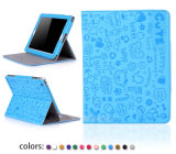 High Quality Colorful Cute Magic Girl Leather Case for iPad Air 2